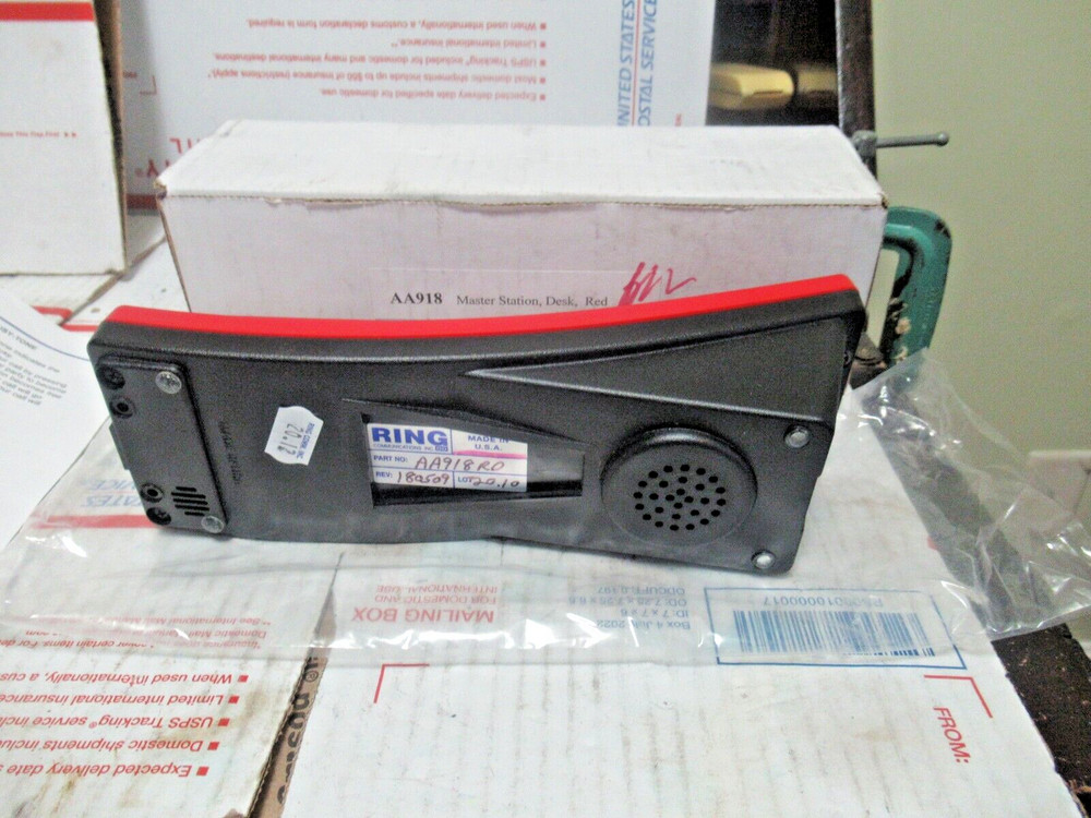 ELEVATOR Ring-Master desk / wall Intercom Master Station desk,red - AA918