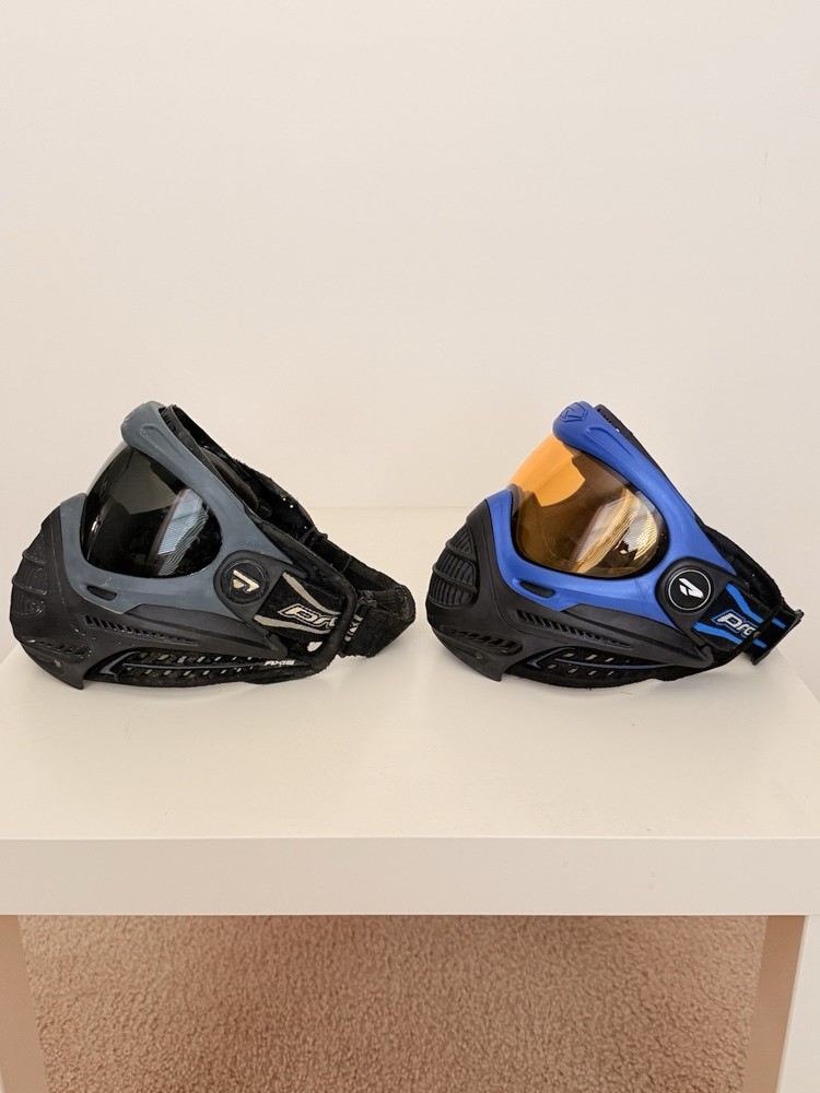 Two Proto Axis Pro Paintball Goggles