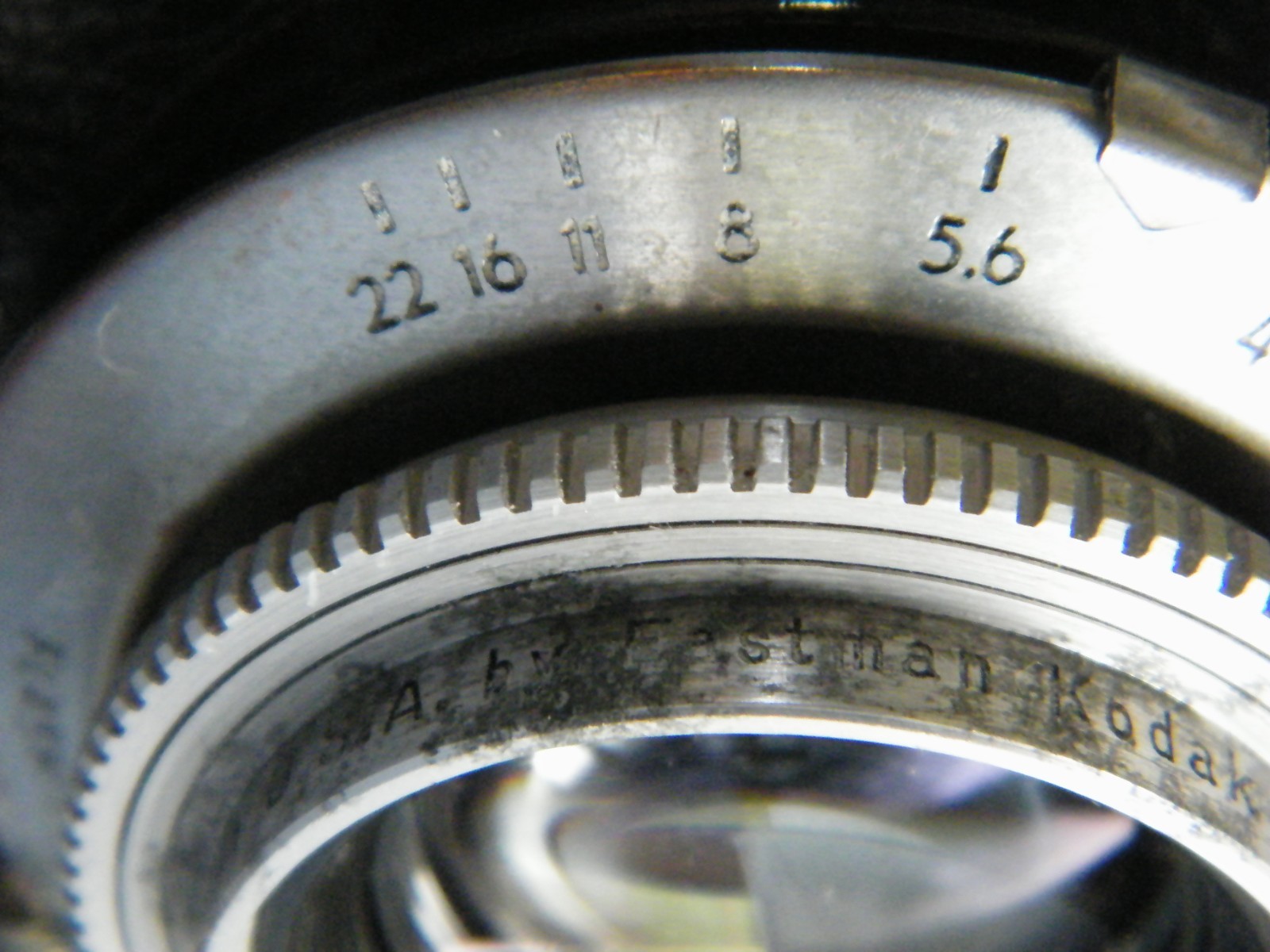 Vintage Kodak Reflex II Camera in Leather Field Case ~ Untested, sold as is