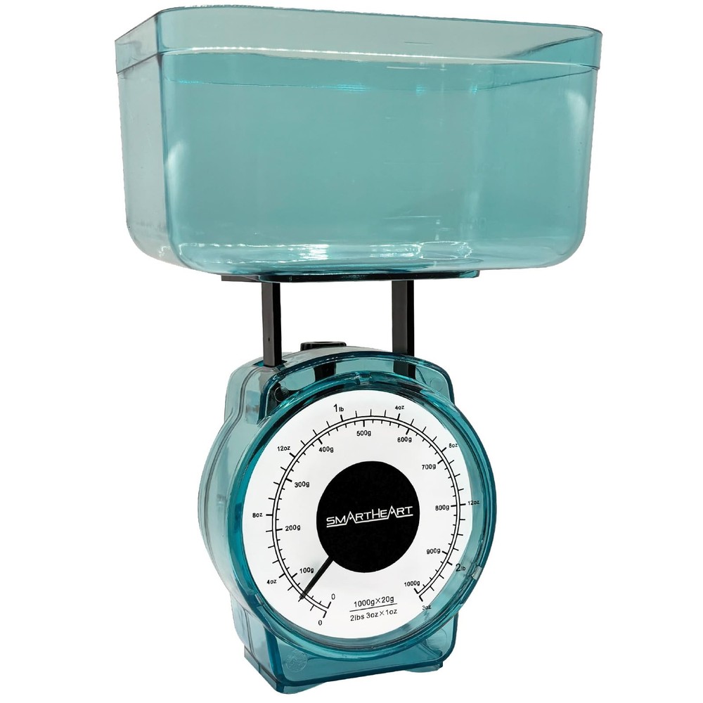 Mechanical Kitchen Scale | Simple One-Step Calibration | Precise Measurements...