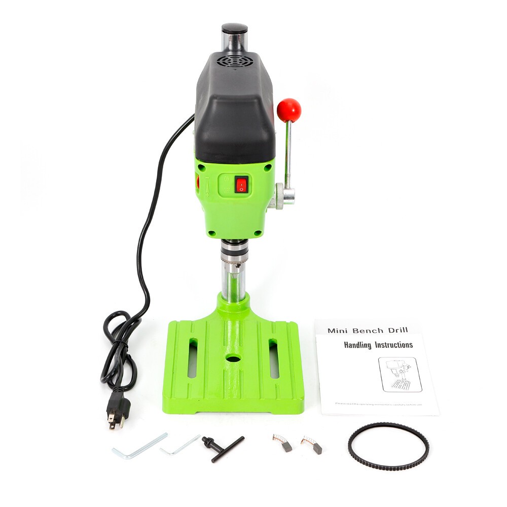 Compact Portable Electric Bench Mini Drill Press Stand Variable Speed 480W