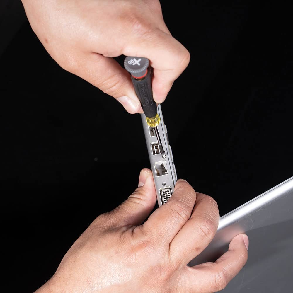 Klein Tools 85617 Mini Precision Screwdriver Set, One Size, Black/Yellow