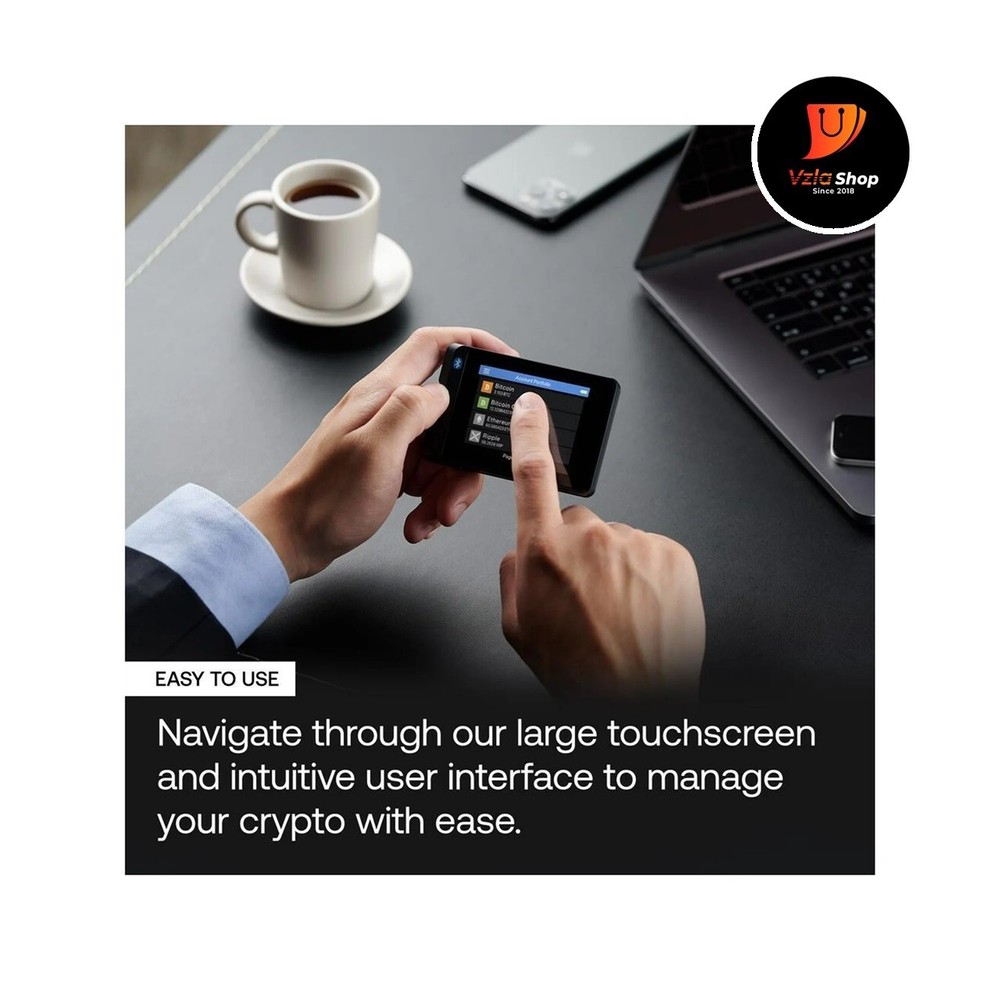 SecuX W20 Secure Touchscreen Crypto Hardware Wallet with Bluetooth (OPEN BOX)