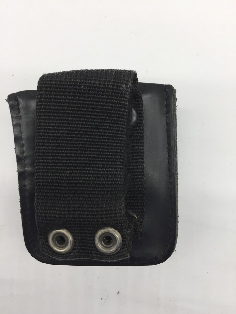 Universal Black Leather Holder Pouch