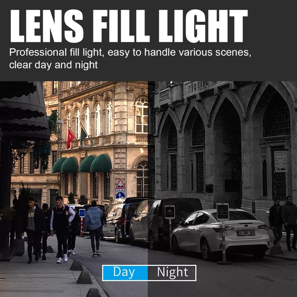 1080P HD Camera W/Motion Detective Function 0.9" LCD Screen 3-4H Duration