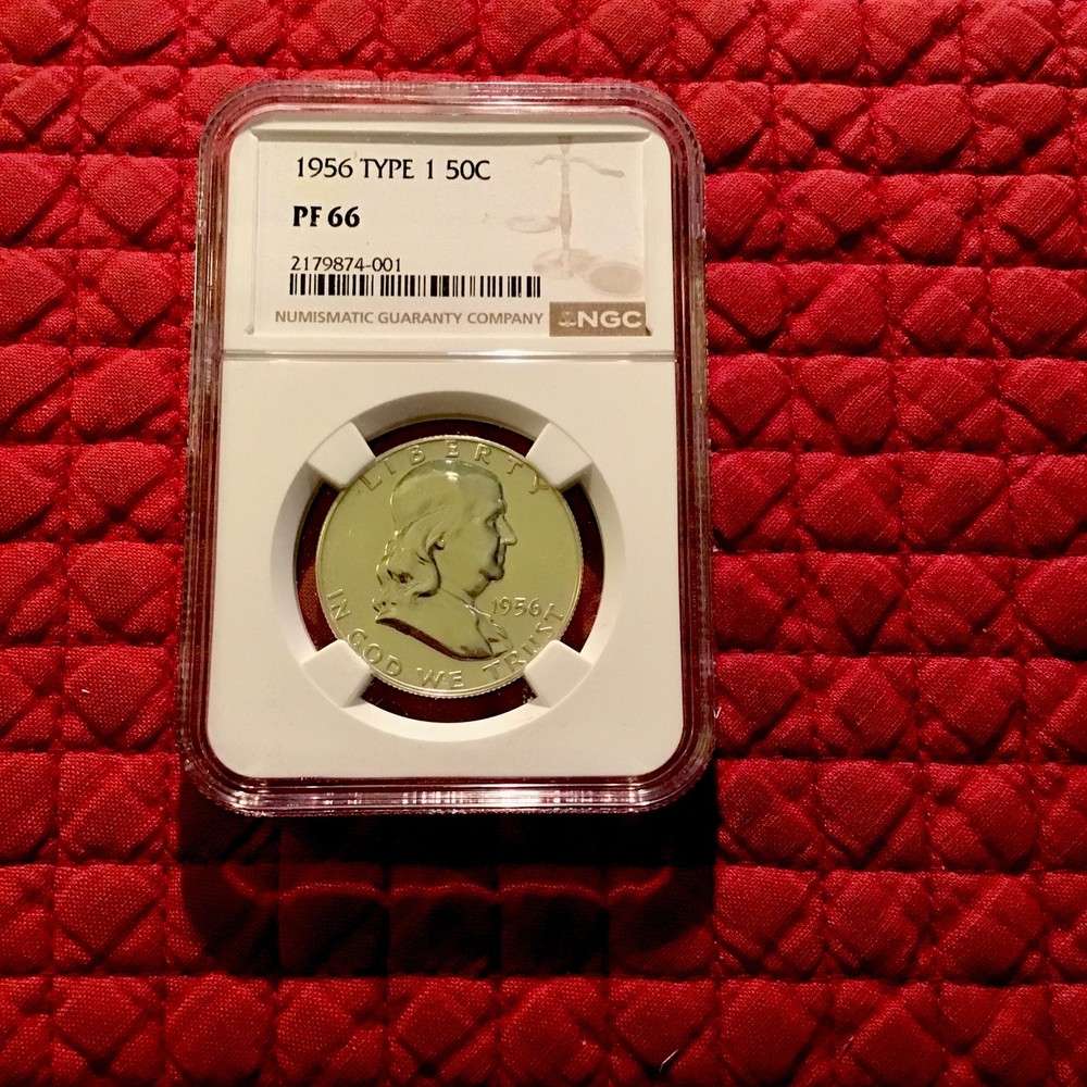 1956 Type 1 NGC PF66 Silver Proof Set, NGC GRADED PROOF SET.