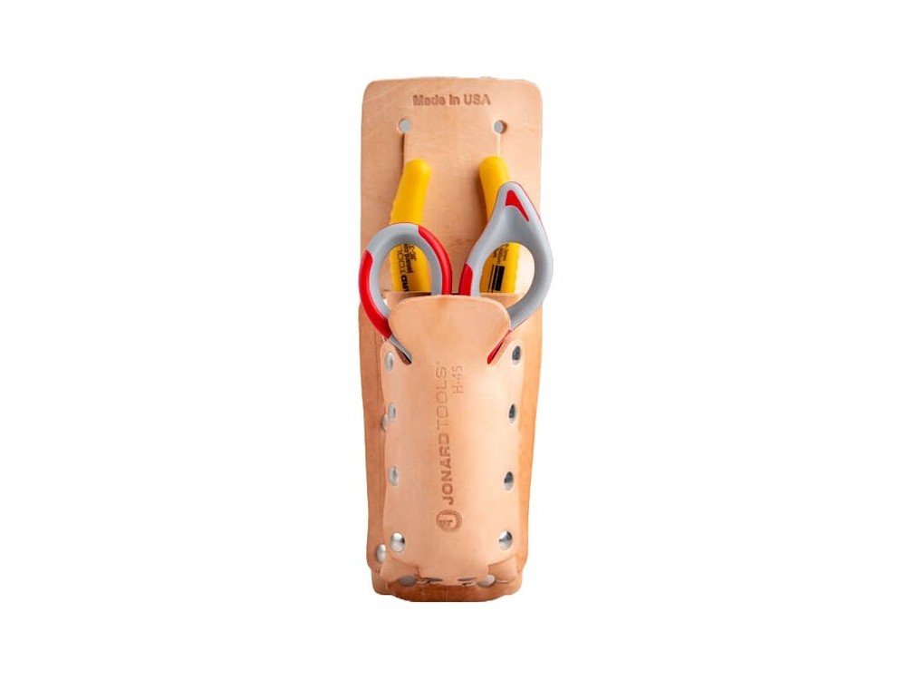 Jonard Tools TK-355 - Fiber Stripper & Shears Kit, Leather Pouch