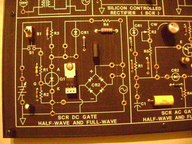 LabVolt 91011-20 Thyristor & Power Control Circuits Electronics Board EDU