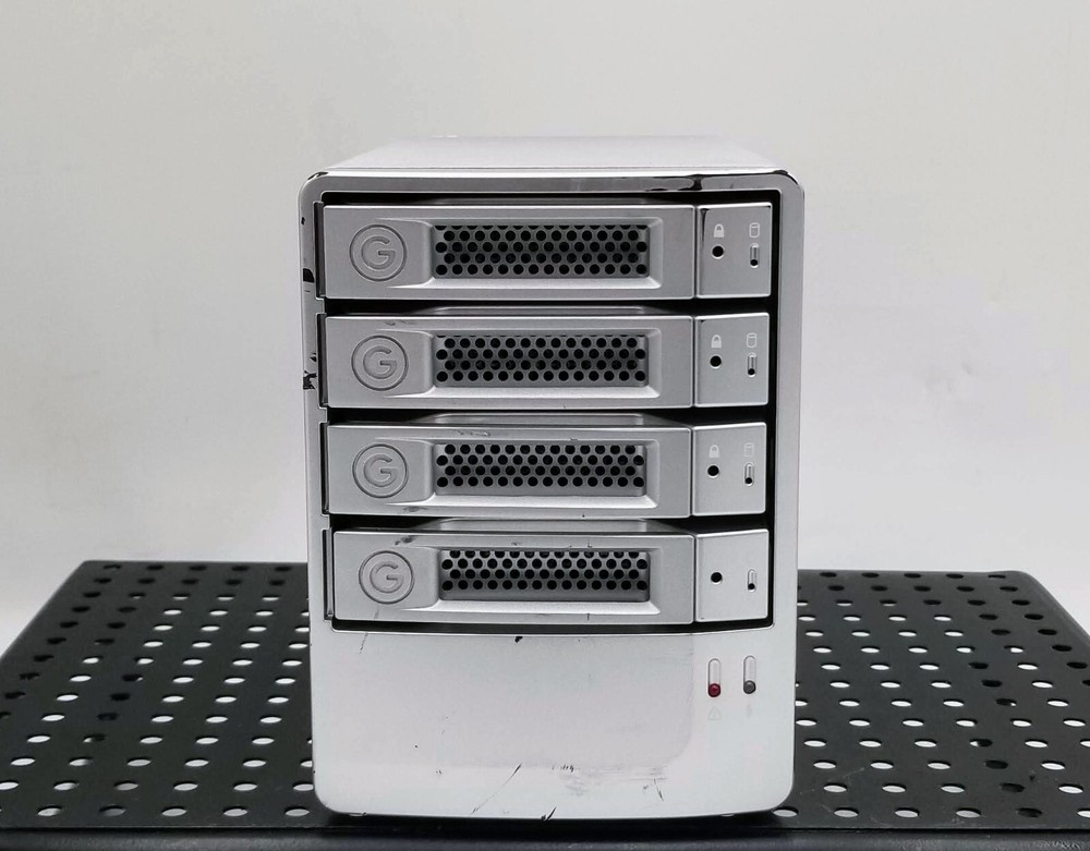 G Technology G Speed eS 4TB Raid array Case W/ 4TB HDD