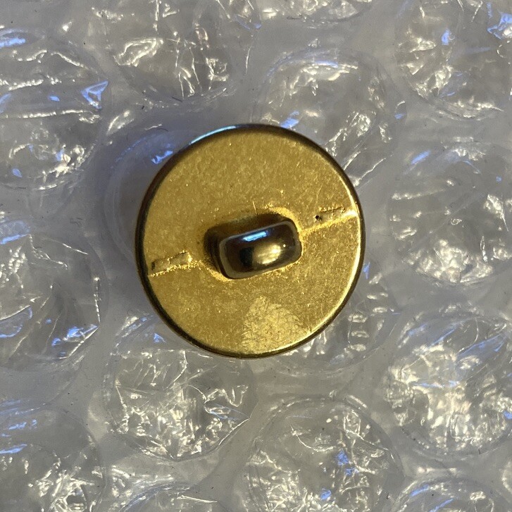 Austin Reed Blazer Button Logo Brass 5/8” Diameter For Cuff Sleeve Replacement