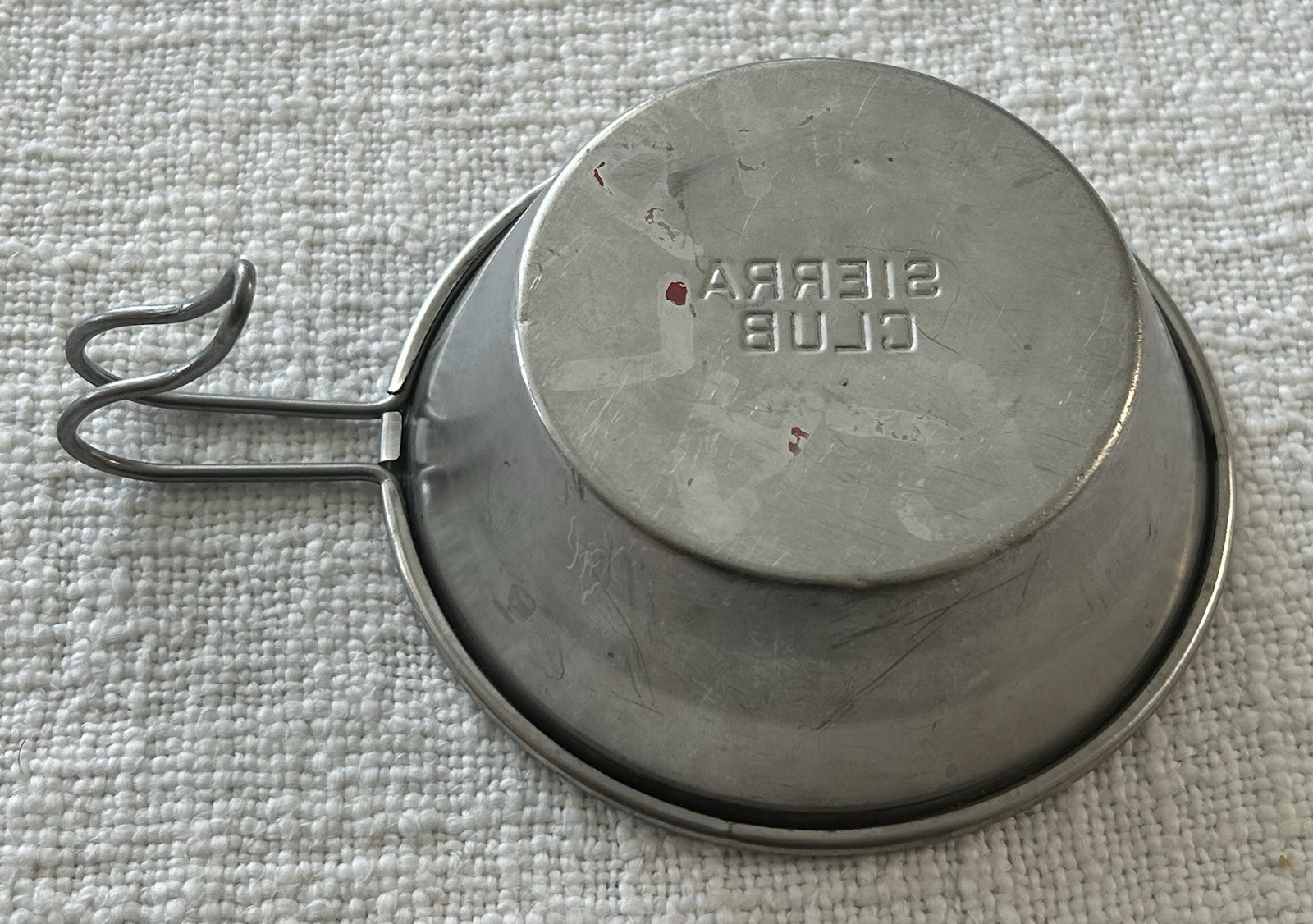 VINTAGE ORIGINAL SIERRA CLUB SIERRA CUP RARE Pre Trademark Stamp EUC