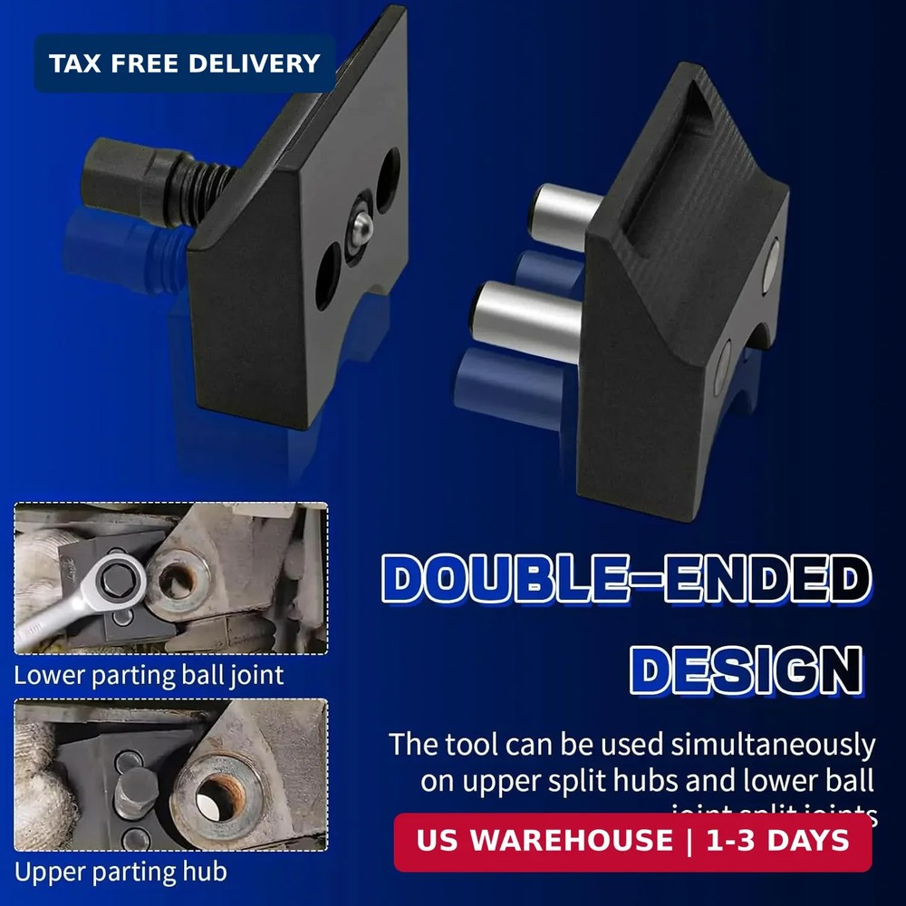 JUSTHERE Strut Spreader Tool, Universal Suspension Strut Split Hub Steering Knuc
