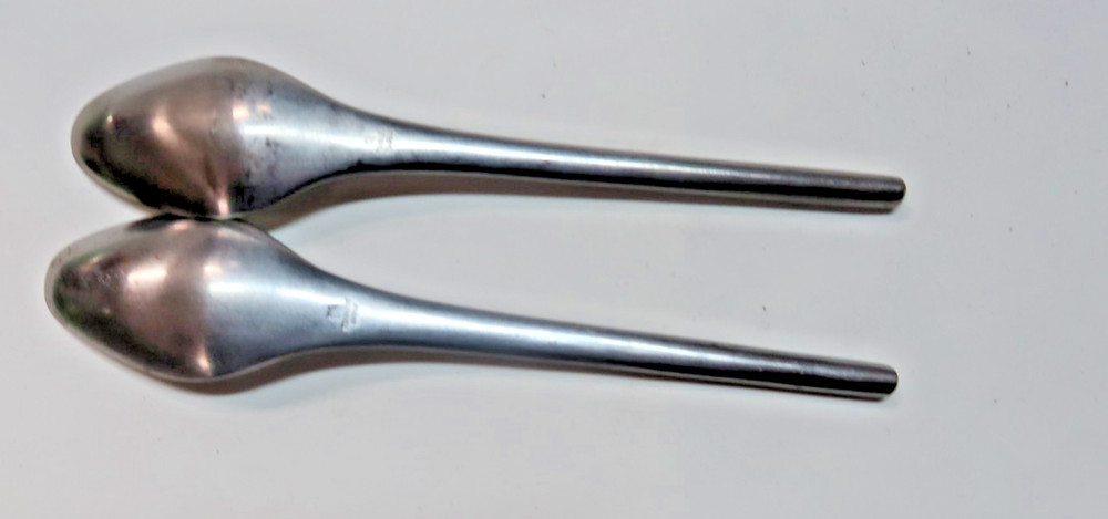 Stanley Roberts Stainless Pattern Contempra 2 Teaspoons 6 3/8"
