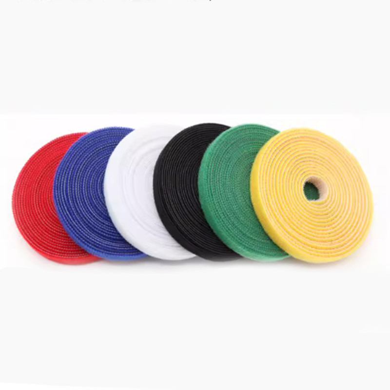 Cable Tidy Straps Hook & Loop Double Sided Wrap 10/15/20/25mm Reusable Strapping