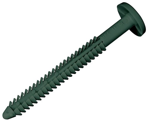 Black 3" Shutter Lok Peg Fasteners 60 Pack - Stronger, Easier Installation