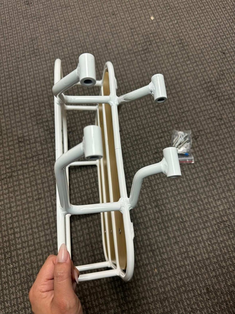 BLUEJAY BICYCLE FRONT BASKET- WHITE