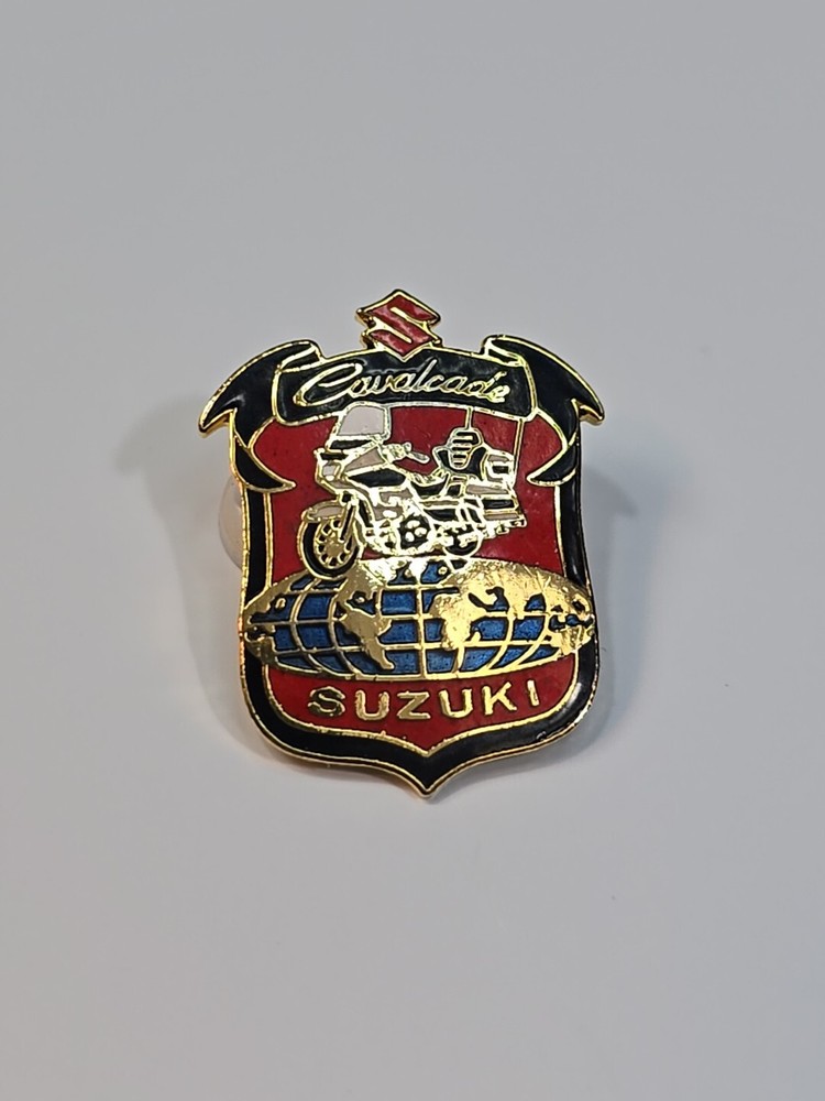 Suzuki Cavalcade 1985 Lapel Pin Motorcycle