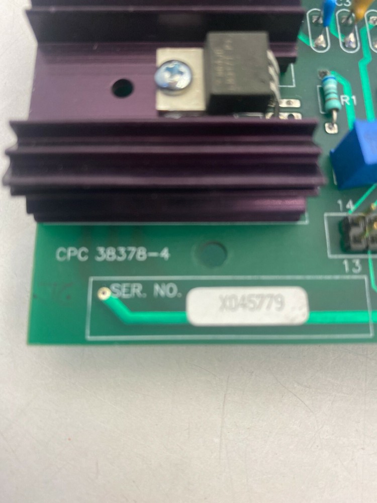 GASONICS 38378-4 CONTROL BOARD CPC SONALERT MALLORY SBM2