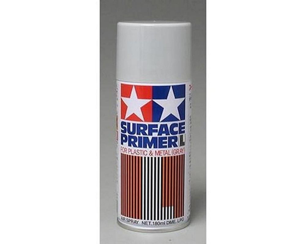 Tamiya 87042 Surface Primer L Gray, 180ml Spray Can