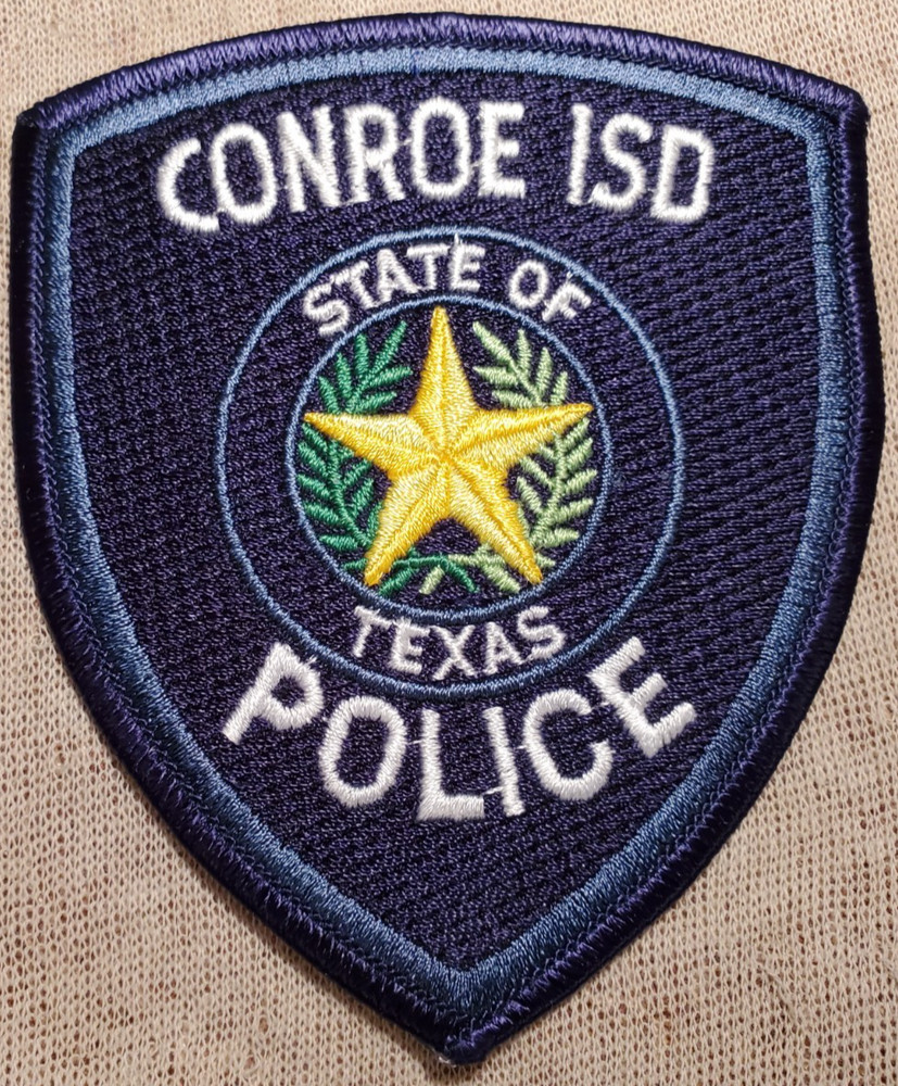 TX Conroe Texas ISD Police Shoulder Patch