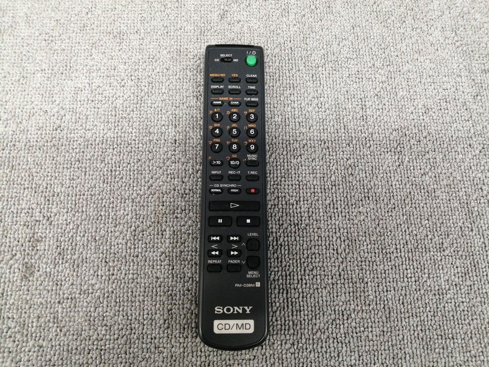 Sony Compact Disc Mini Disc Deck MXD-D3 Operation confirmed w/ Remote control
