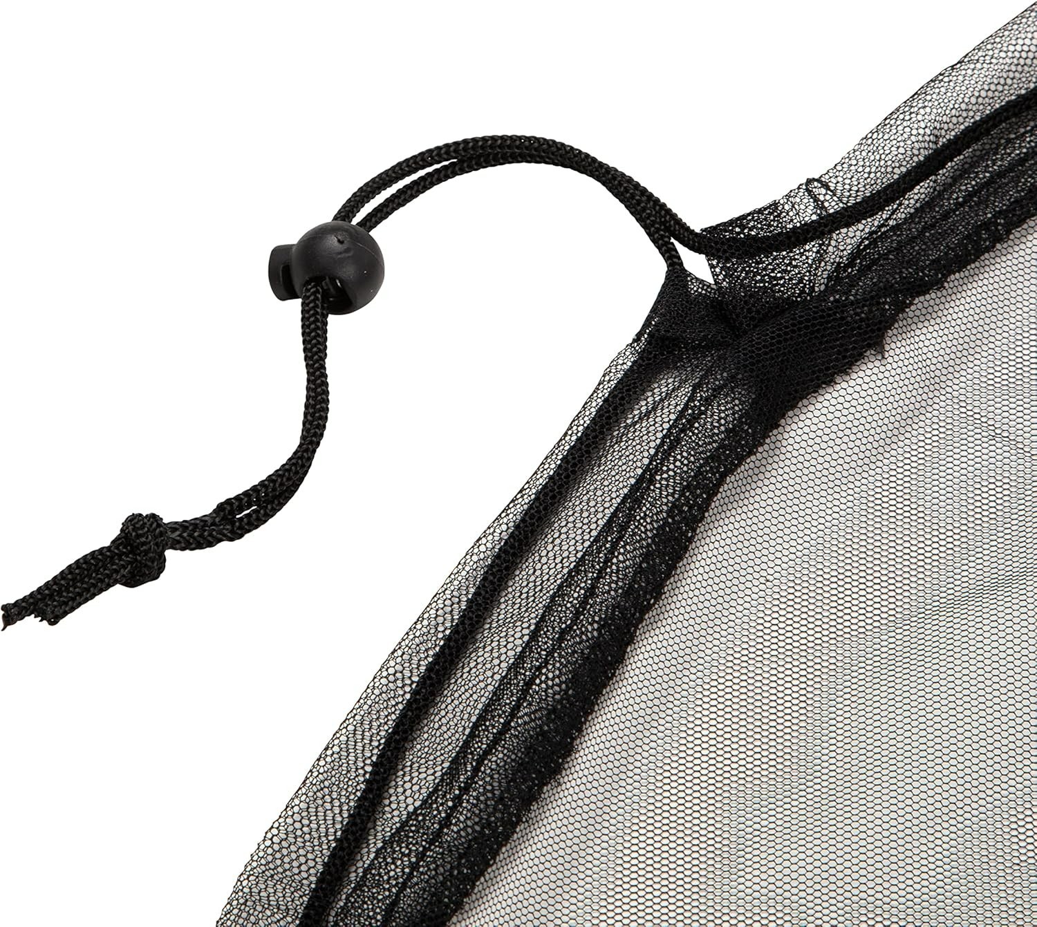 2 Pack Mesh Rain Barrel Cover Adjustable Screen Net w/ Drawstring for Debris