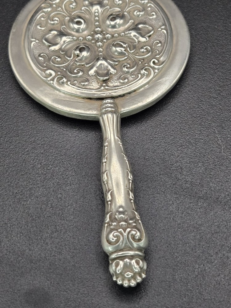 Miniature Sterling Silver Mirror