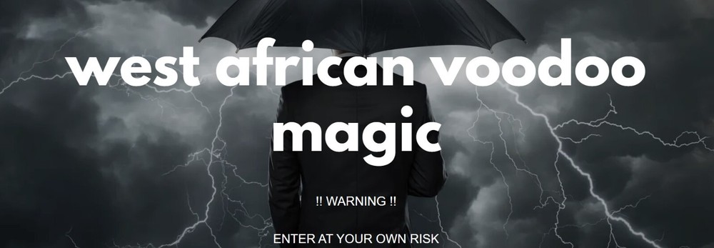 Ancient African Voodoo