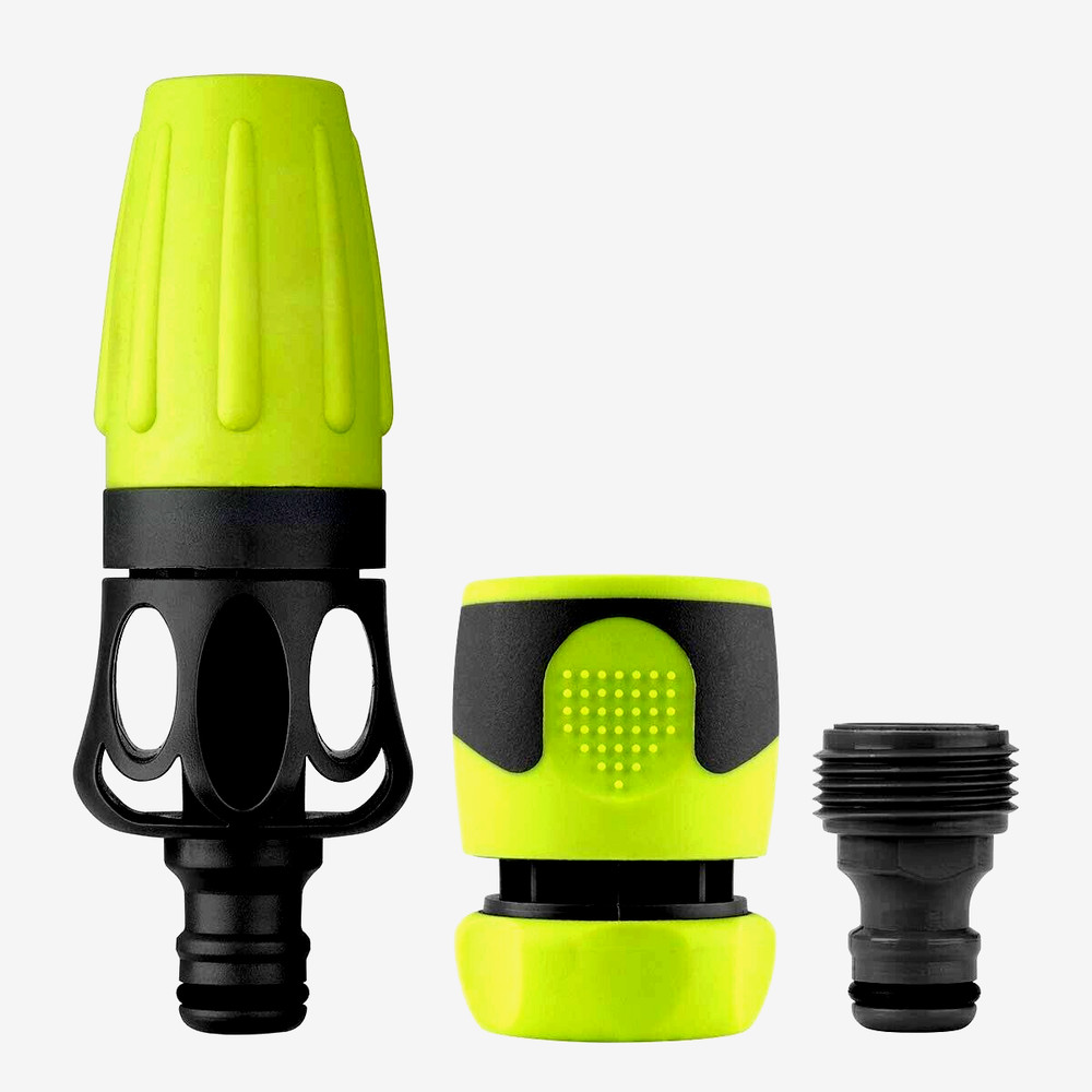 Flexzilla HFZGAK02 3pc Nozzle Kit with Quick Connectors