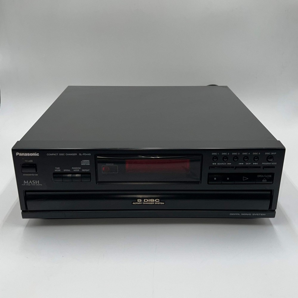PANASONIC SL-PD449 COMPACT DISC Player | POWERS ON UNTESTEDUsed - Black
