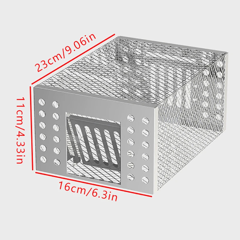 Automatic Mousetrap Reusable Continuous Catch Rat Trap Home Garden