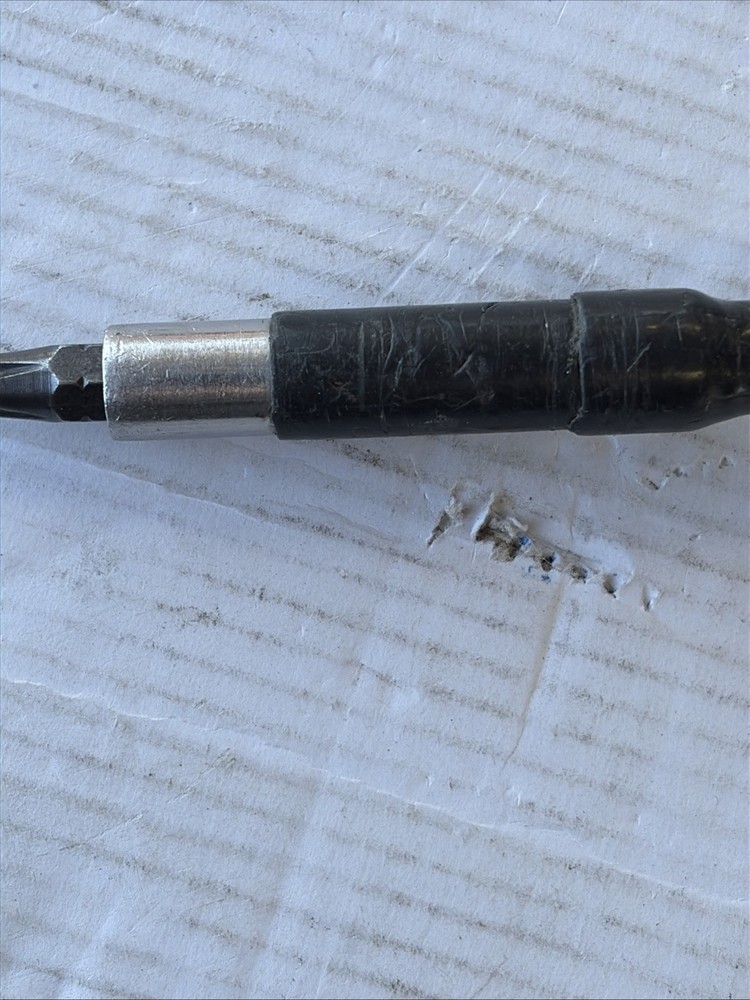 VTG RARE Snap-On Tools SSDM80A Interchangeable Magnetic Bit Driver W/5 Bits