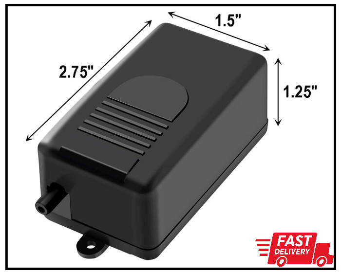 Aquarium Air Pump for Small Fish Tank up to 10 Gallon, 50 GPH Hydroponi