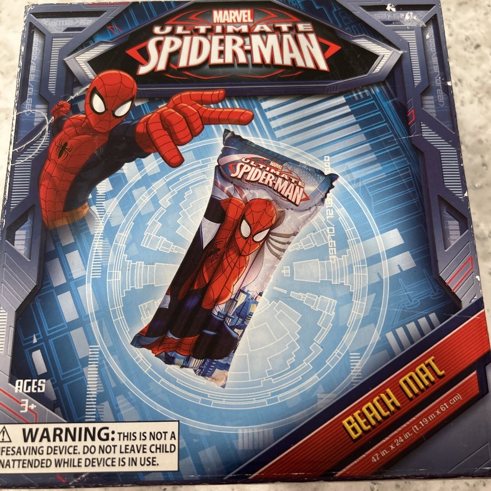 Marvel Spider-Man Pool Swim Beach Mat Float - Ages 3+ In Box