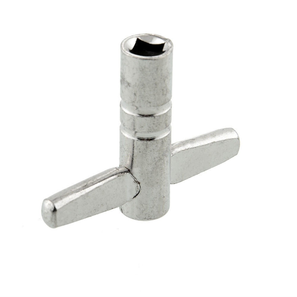 Zenison 3 Pack Metal Drum Tuning Keys Tuner Solid Standard 5mm Square