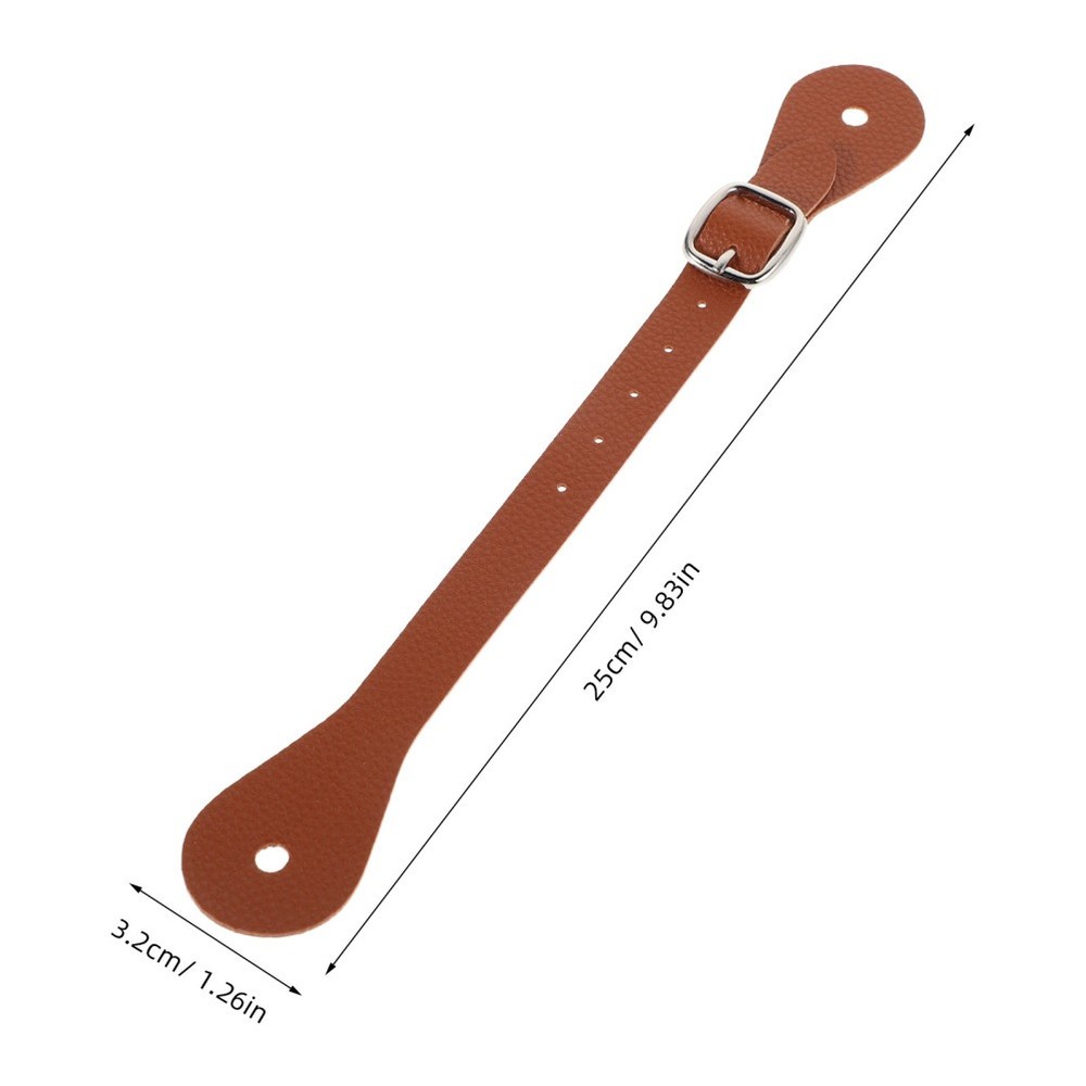 2 Pcs Boot Straps for Cowboy Boots Equestrian Adjustable Spur Elastic Belts