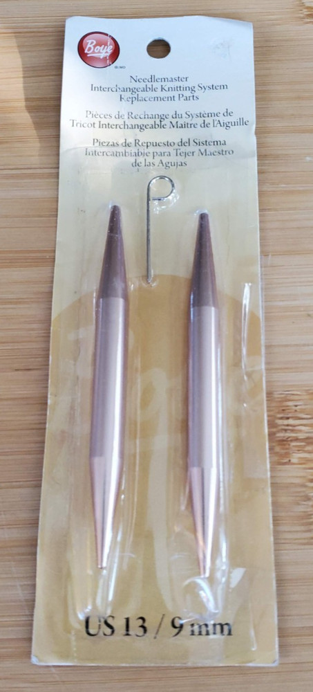 Boye Needlemaster Interchangeable Knitting System Needles US 13/9 mm