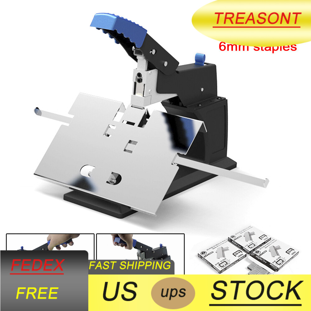 A3 Manual Saddle Stapler Desktop Binding Machine Flat Stitcher Bookbinding 6.5mm