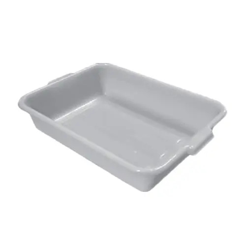 Thunder Group PLBT005W 20-1/2" x 15-1/2" x 5" White Polyethelyne Bus Box