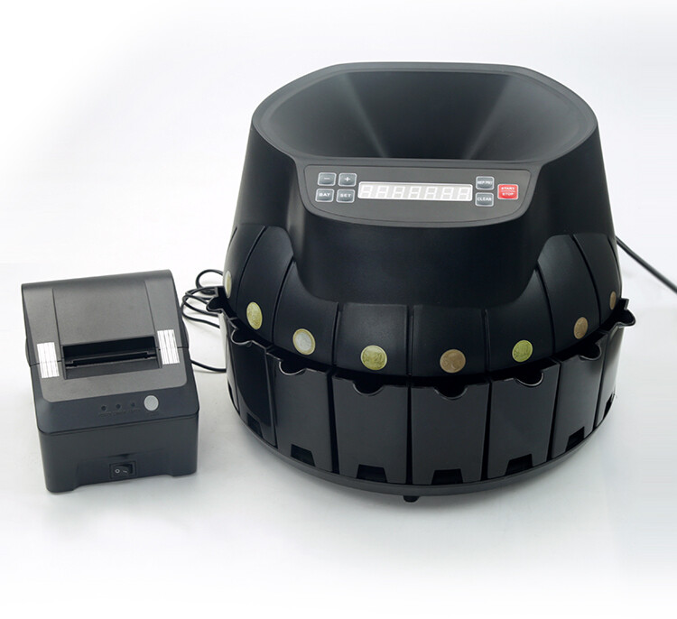 Coin Sorter Machine Counter Digital Automatic Electronic Counting Change MoneyUS
