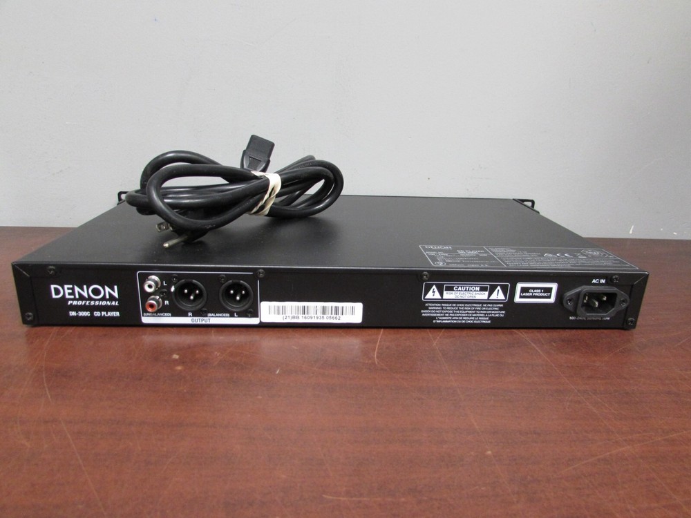 DENON PROFESSIONAL DN-300C CD PLAYER (13F)