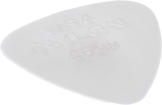 Dunlop Nylon Standard Player's Pack, .46mm, Cream, 12 Picks