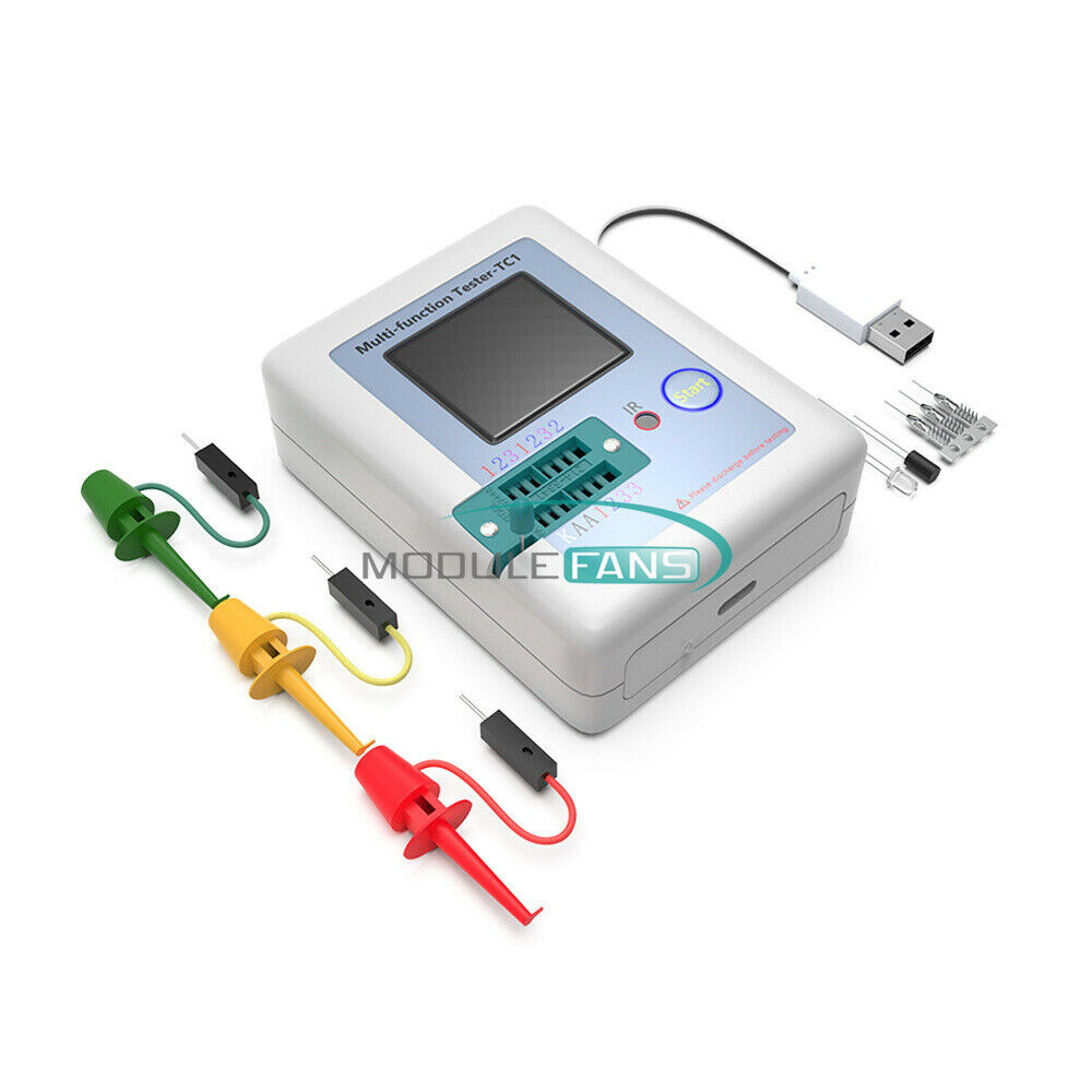 LCR-TC1 Multifunction Transistor Tester TFT Diode Triode Capacitance Meter ESR