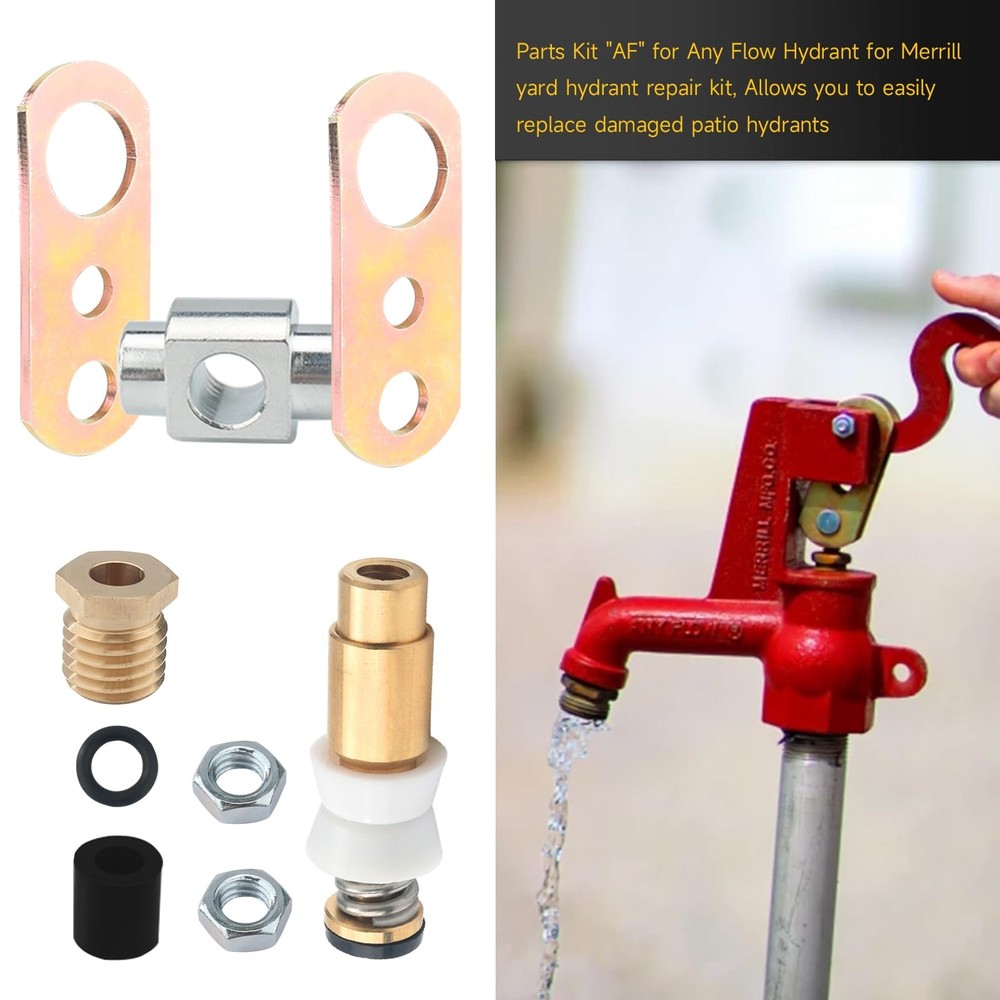 Merrill Hydrant Repair Parts Kit - Complete Rebuild Solution, 1 Pack