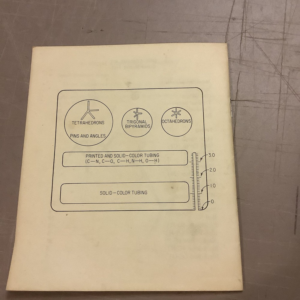 Vintage Framework Molecular Models Prentice - Hall Texas A&M Bookstore