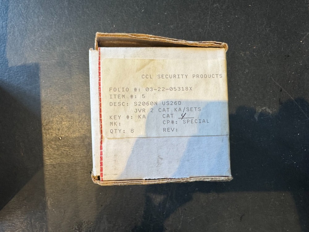 CCL Multi-Use CAT KA Lock Set