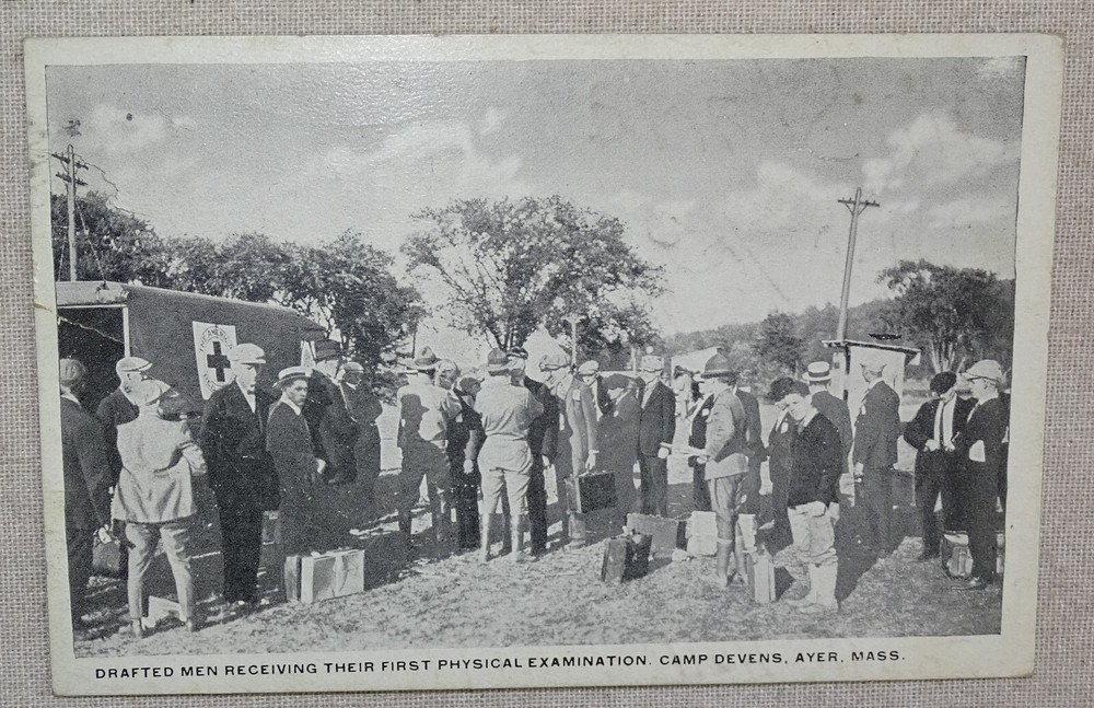 Camp Devens Postcards, 1917 Germany Blunders Book, 1919 John O'Sullivan Program