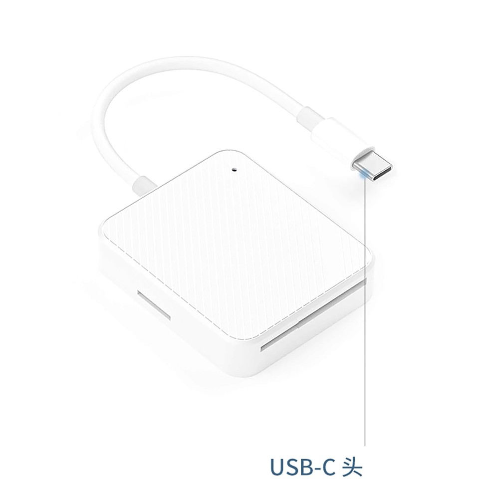 4 in 1 USB-C M2 SD SM XD Card Reader Compact Flash Reader Memory Card Adapter