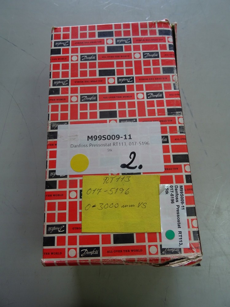 Danfoss RT113 Temperature Controller 017-5196