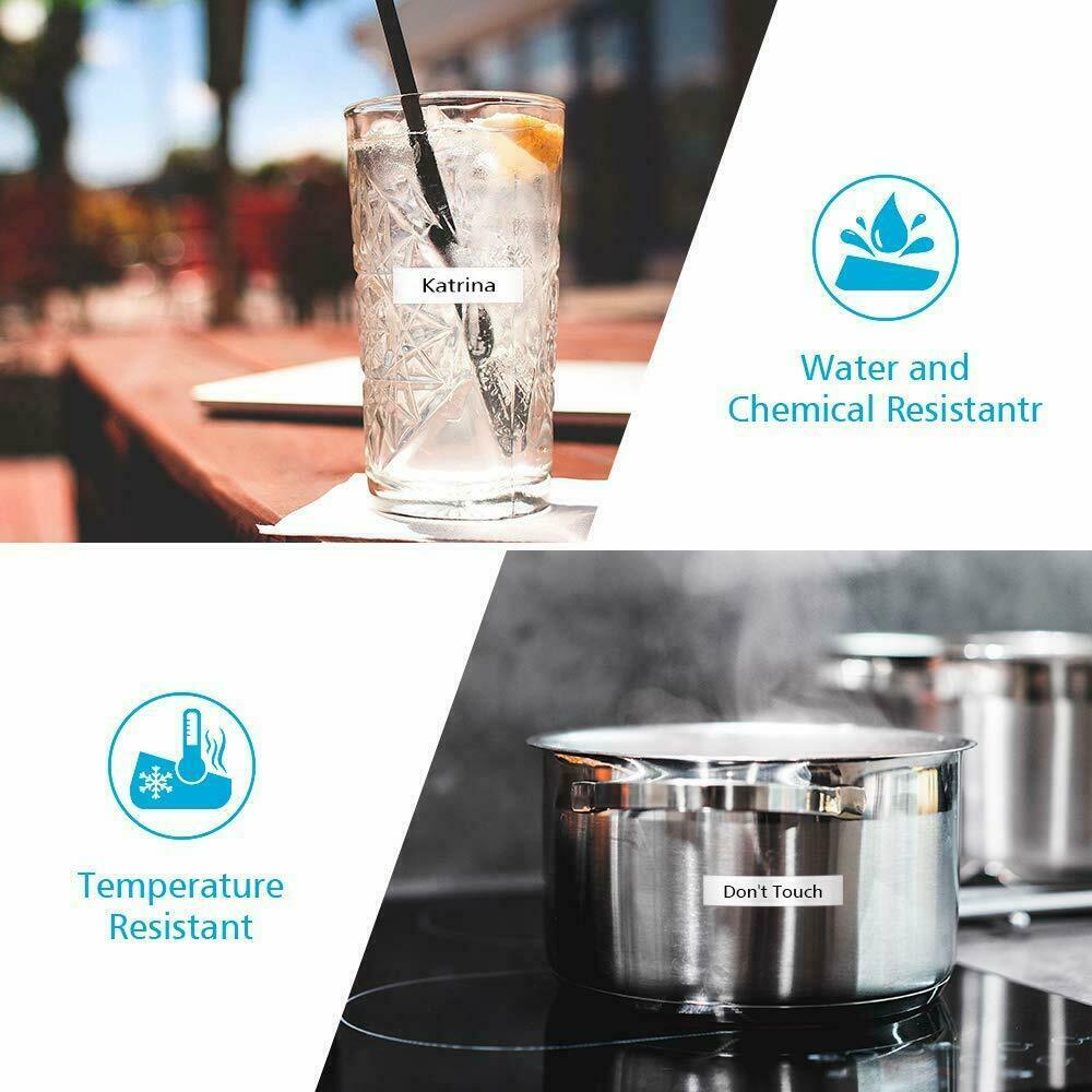 10Pk Compatible Label Maker Tape 12mm for Brother P-Touch TZ-231 TZe-231 PT-D210